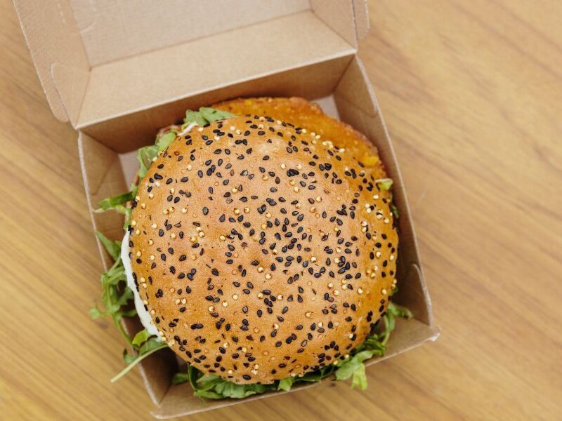 Hamburger box